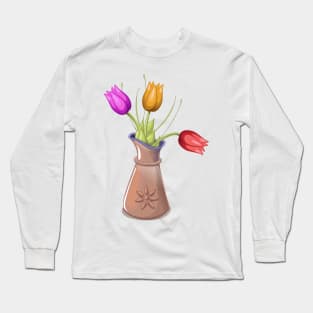 Flower Pot Long Sleeve T-Shirt